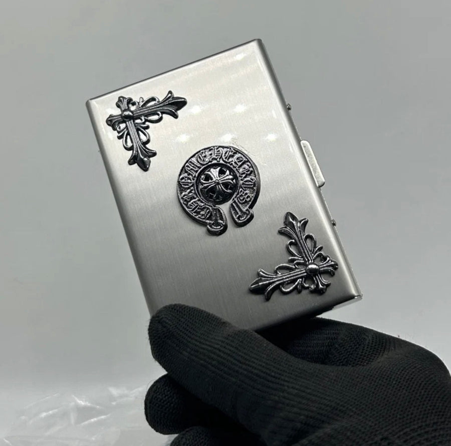 Ch metal card holder / wallet